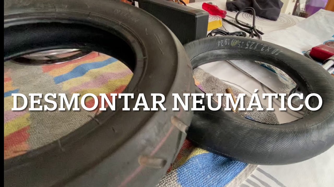 Como desmonté el neumático a speedway v2