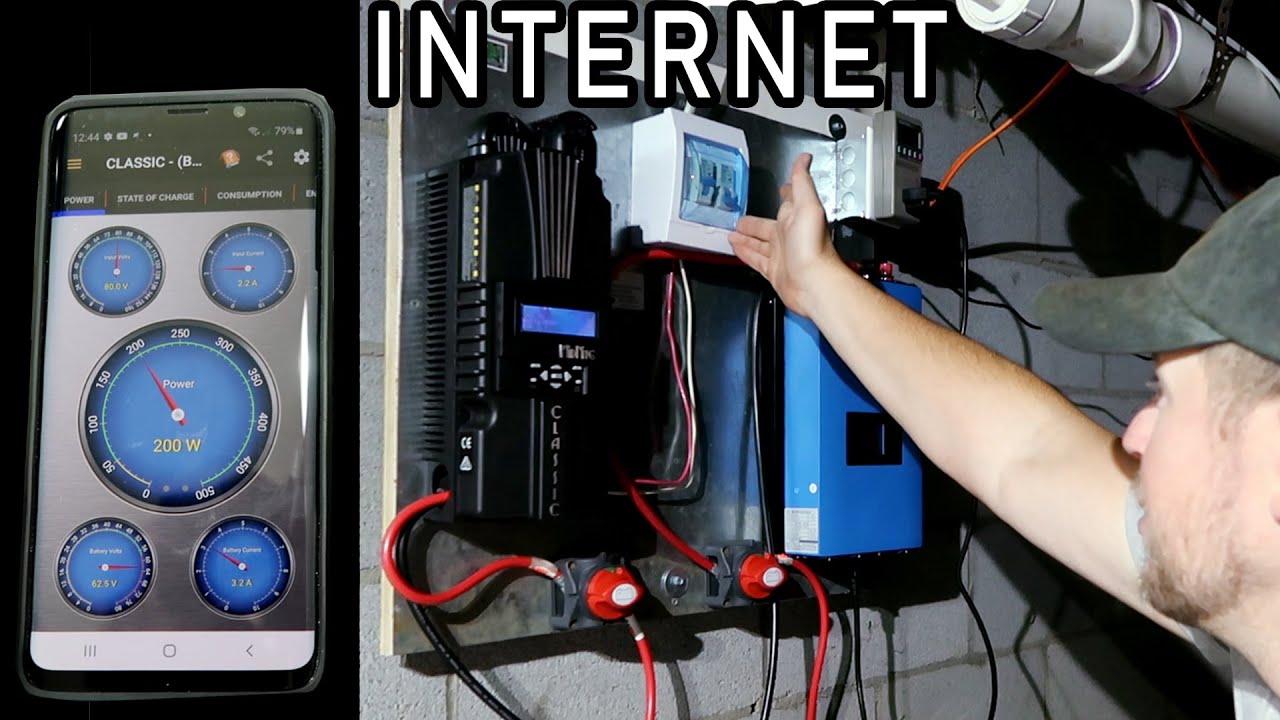 Connecting Hydro Power to the Internet Midnite Solar Classic