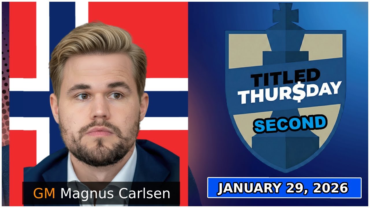 🔴 Magnus Carlsen | Second 3+0 Thursday | January 29, 2026