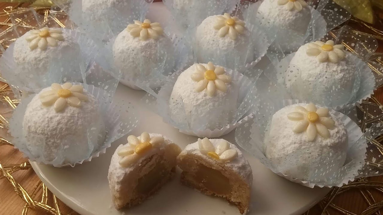 حلوة الليمون المنعشة بحشوة الحلقوم/ gâteau sec au citron