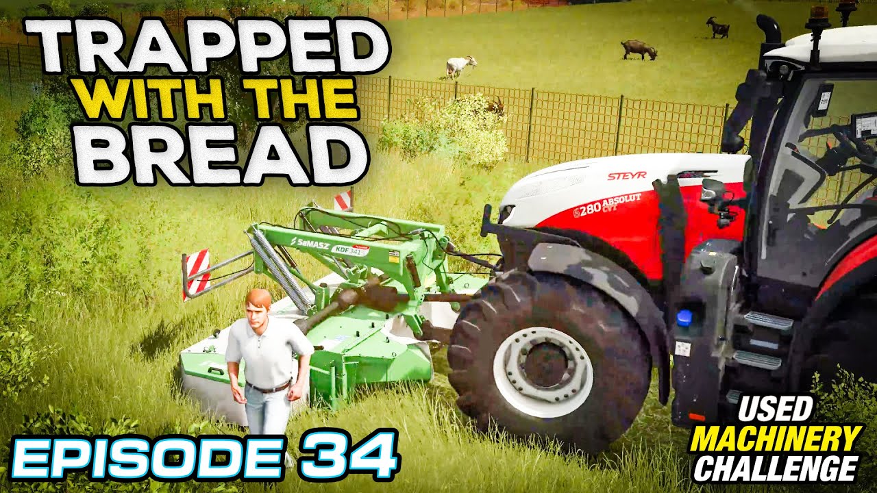 TRAPPED WITH THE BREAD! - Farming Simulator 25 | Survival X4 - Episode 34