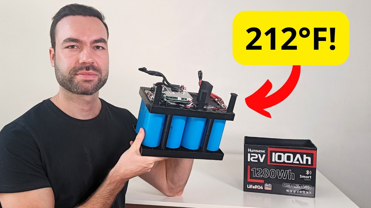 Humsienk 12V 100Ah Teardown: Why It Is Overheating