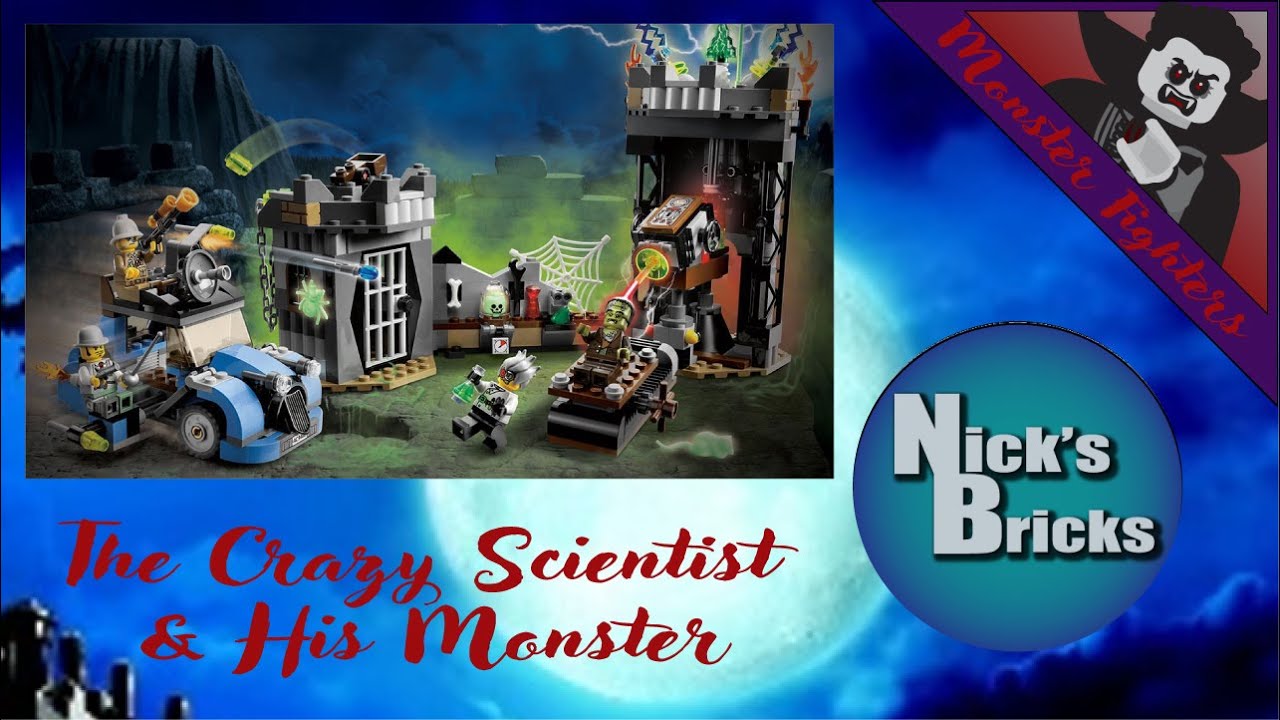 Lego 9466 - The Crazy Scientist & His Monster - Monster Fighters - Nick's Bricks