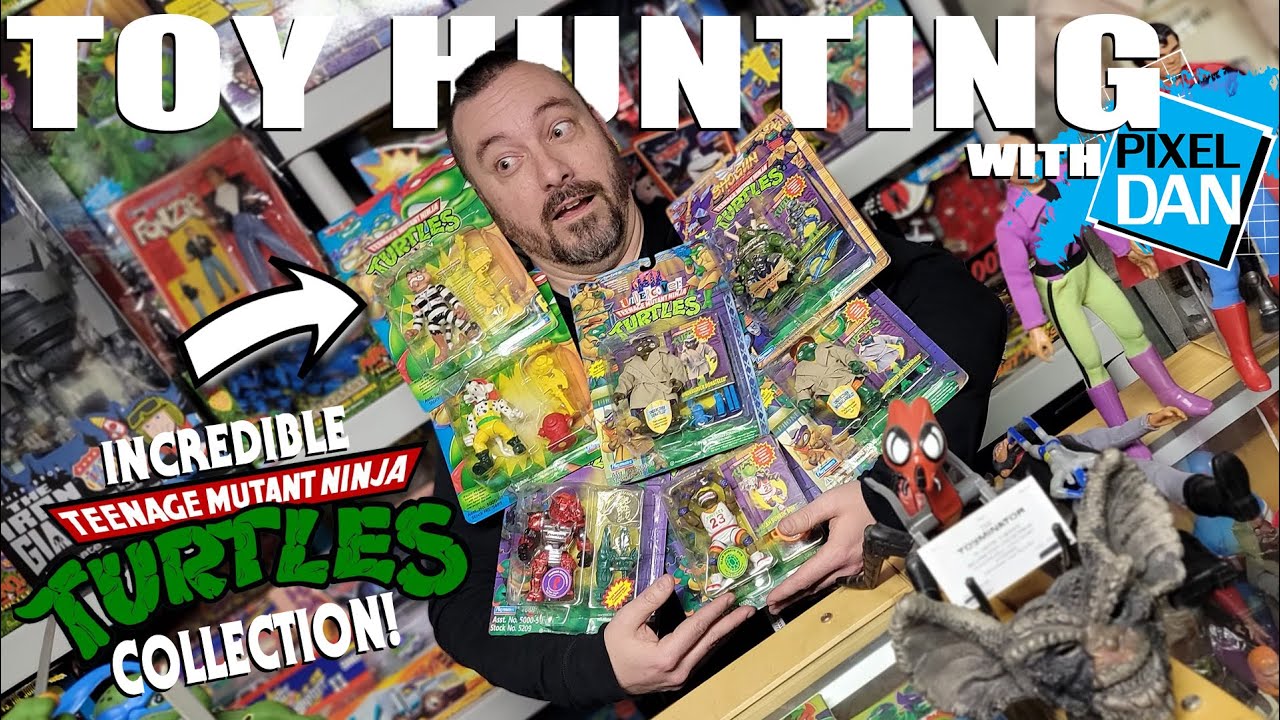 So Many RARE TMNT figs! | Toy Hunting with Pixel Dan
