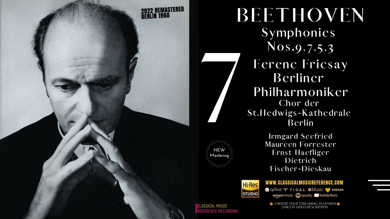 Beethoven: Symphony No. 7, Op. 92 / Remastered (rf.rc.: Ferenc Fricsay, Berliner Philharmoniker)