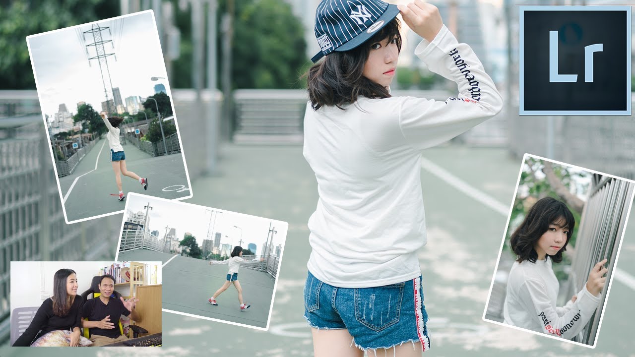 Lightroom โทน Street Portrait