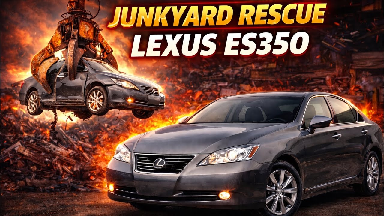 Мы спасли этот Lexus ES350 2007 года выпуска от свалки!!!