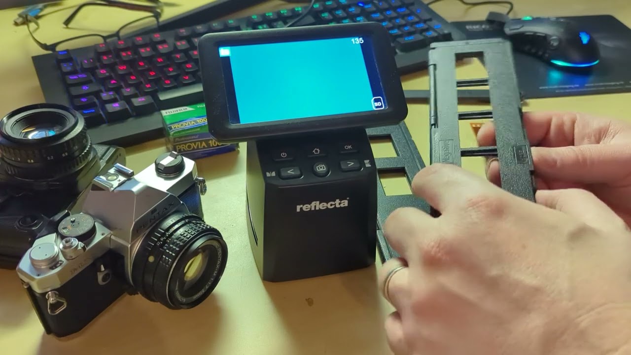 Reflecta x33-Scan kurz demonstriert