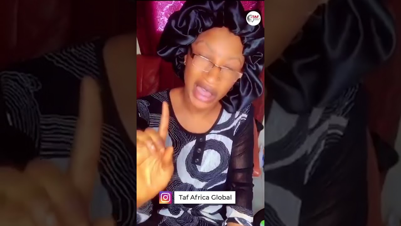 Aisha Gambia (Auntie Ebi) Addressing Waa Banjul Margret