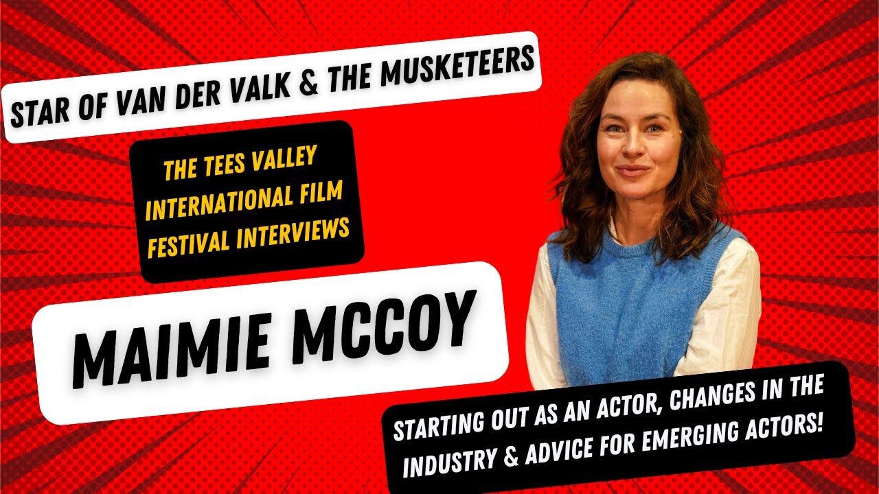 Maimie McCoy interviewed at the Tees Valley International Film  Festival