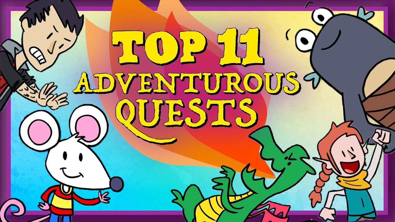 Top 11 Adventurous Quests from Books! | Shelf Stuff