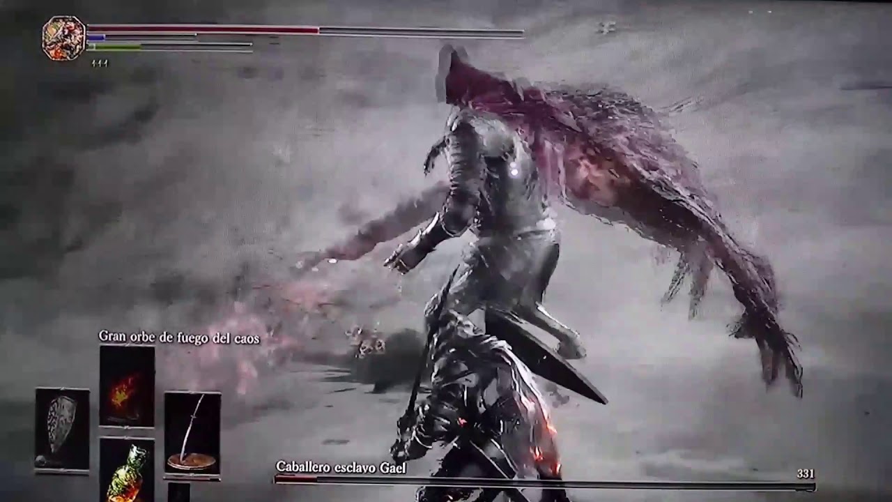 Dark Souls 3. Boss: Slave Knight Gael - Phase 3