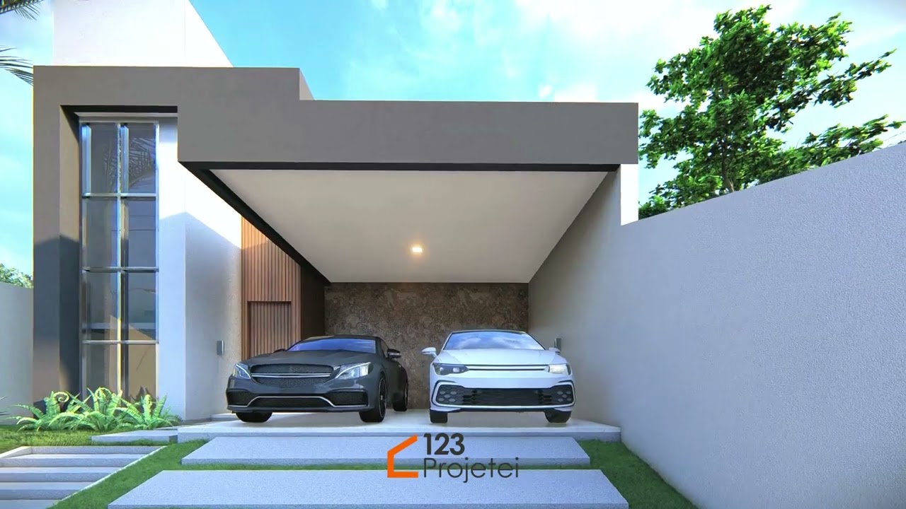 Casa de alto padr&atilde;o com duas vagas de garagem