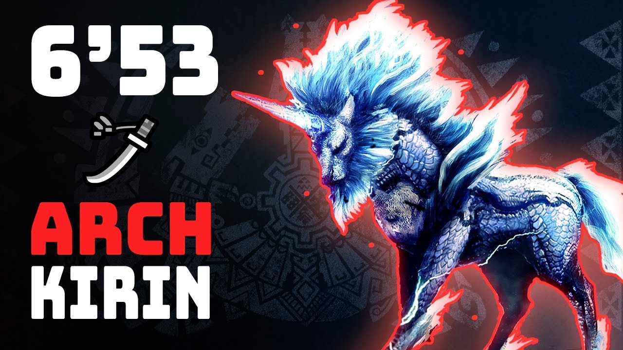 MHW | Arch Tempered Kirin (Long Sword) 6'53 - 9★ Event Quest (A Whisper of White Mane)