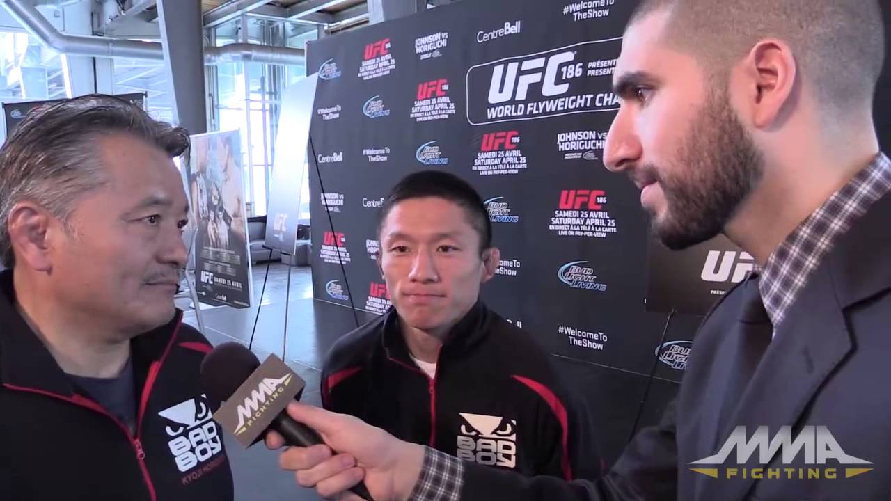 UFC 186: Kyoji Horiguchi Says Why Kid Yamamoto Won't Corner Him