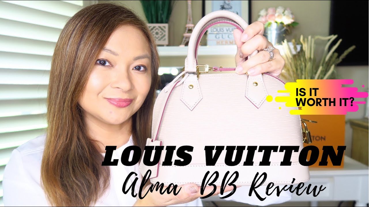 Louis Vuitton Alma BB Honest Review | Epi leather Galet