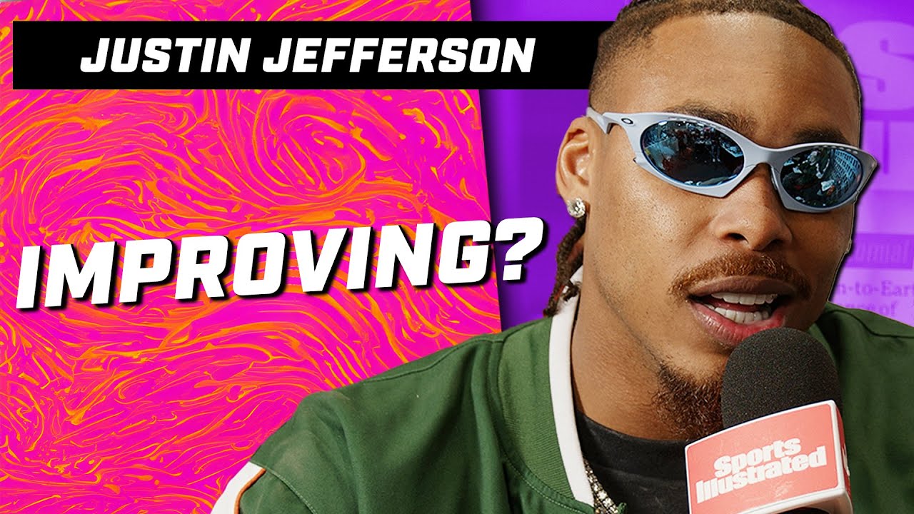 Justin Jefferson Talks Improving His Game | Super Bowl Radio Row | Sports Illustrated