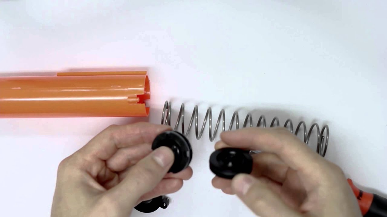 Unleashed Solid Stage 2 Installation for Nerf Zombie Strike Longshot by Orange Mod Works