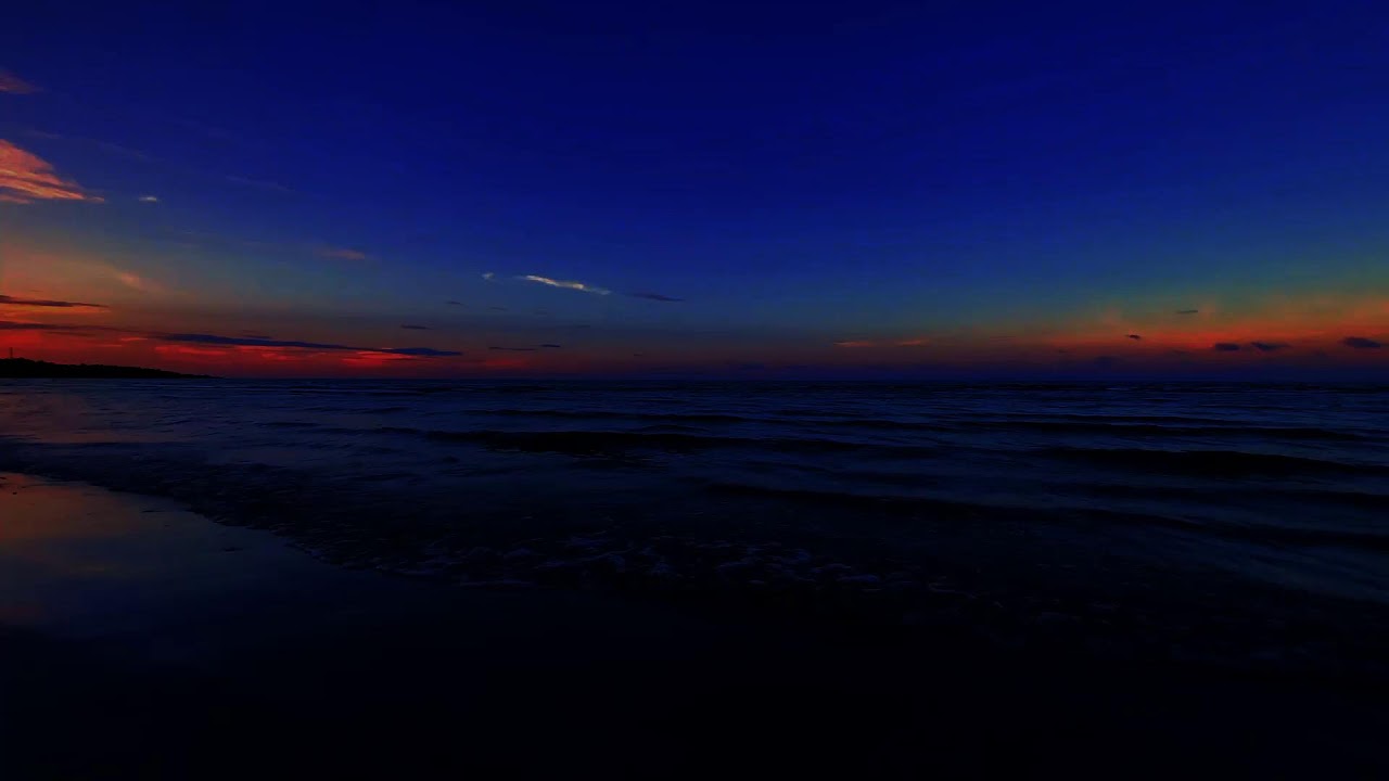 Wave Sounds for Deep Sleep with Ocean Sounds and Peaceful Night Beach Atmosphere