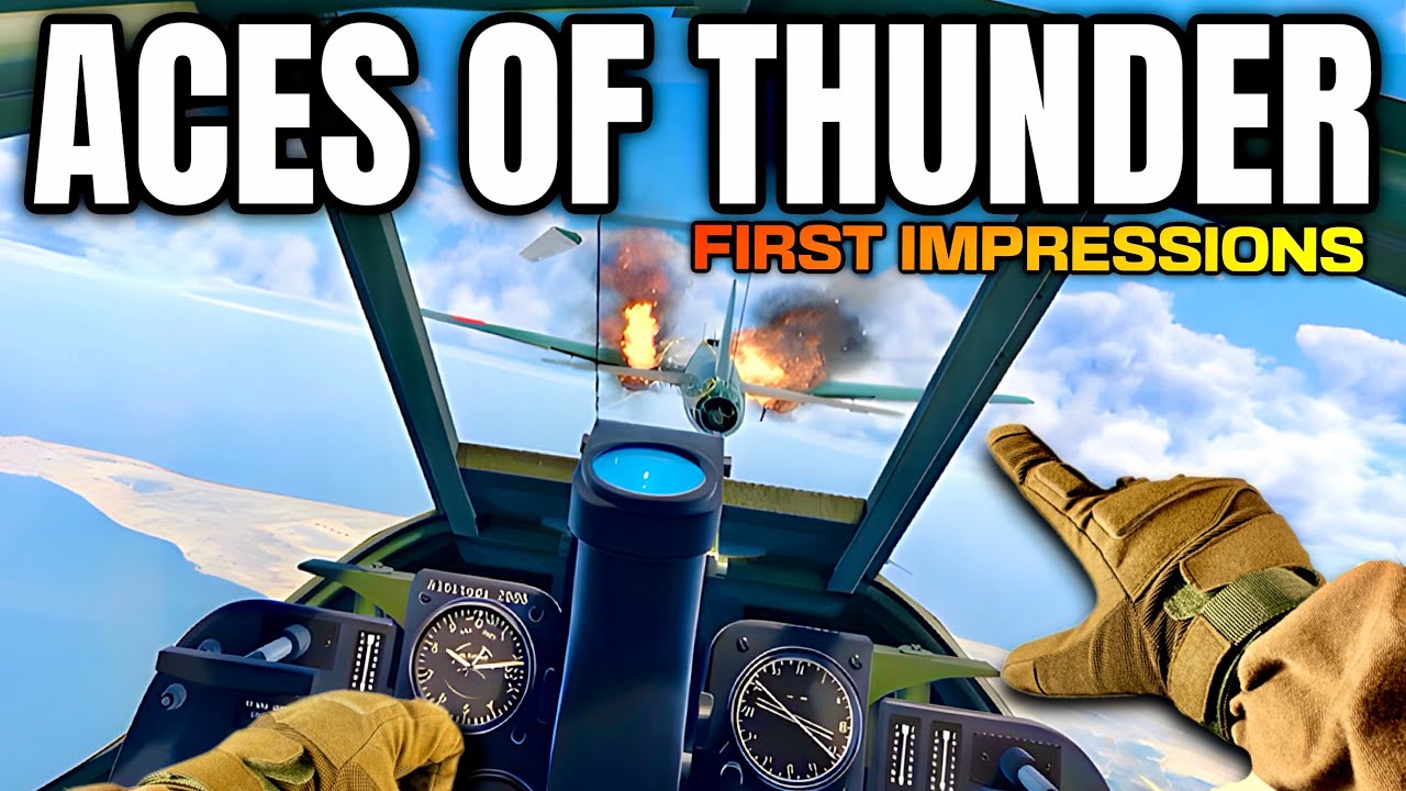 ACES OF THUNDER - Hands On First Impressions & VR Gameplay