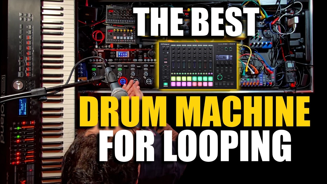The best drum machine for Live Looping  Roland MC 707 Groovebox