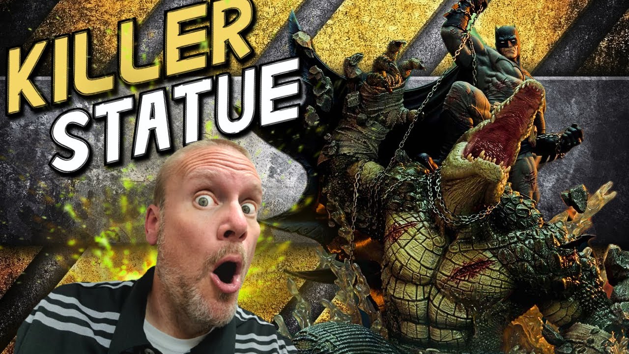 Is This The BEST Batman Statue Ever Made? Batman VS Killer Croc From Prime 1 Studio