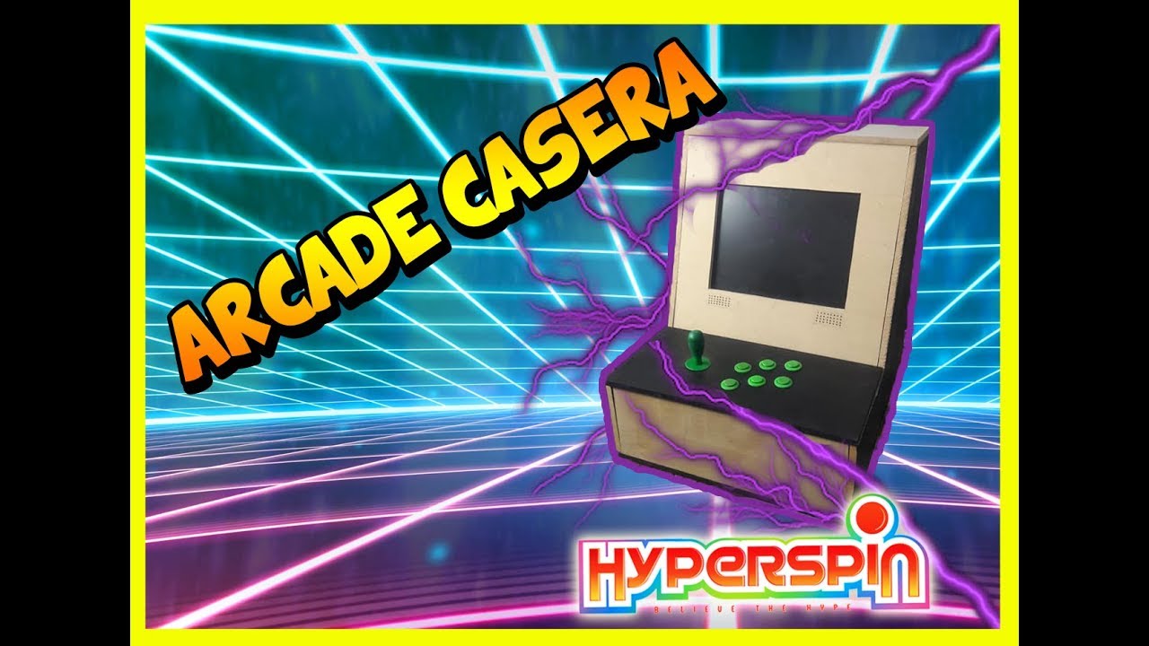 MAQUINA ARCADE MULTIJUEGOS CASERA