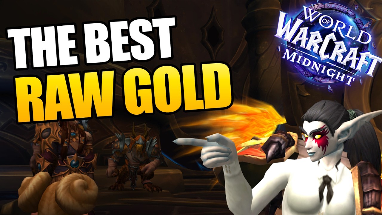 BEST RAW Gold Farm Midnight World of Warcraft