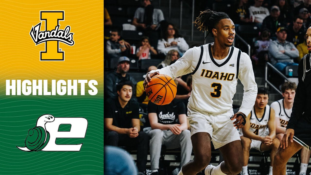 Evergreen State at Idaho (Men's Basketball) | Full Game Highlights | 12.14.2025