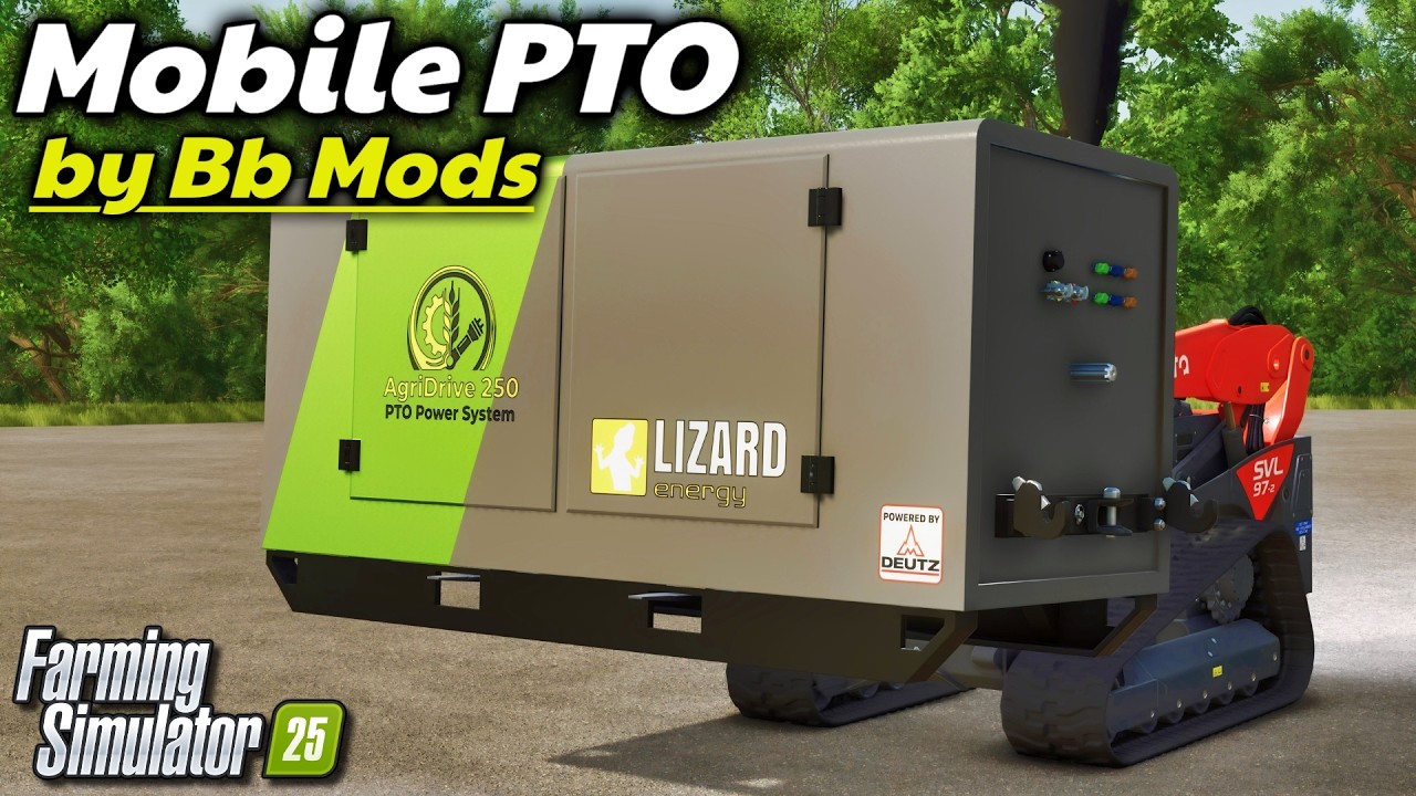 Do NOT Underestimate This Mod! (Mobile PTO by Bb Mods)| Farming Simulator 25