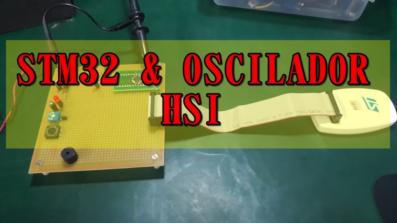 Aprendendo a configurar o oscilador interno HSI do STM32