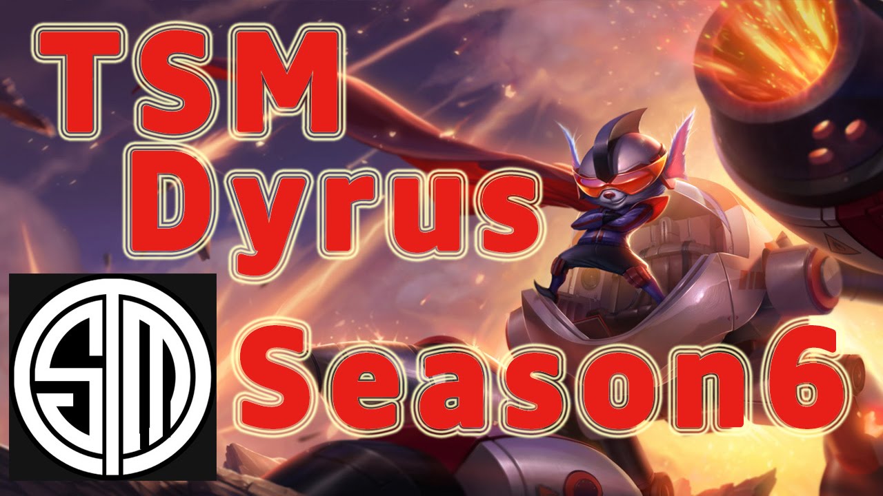 TSM Dyrus Rumble TOP vs Ekko Patch 6.8