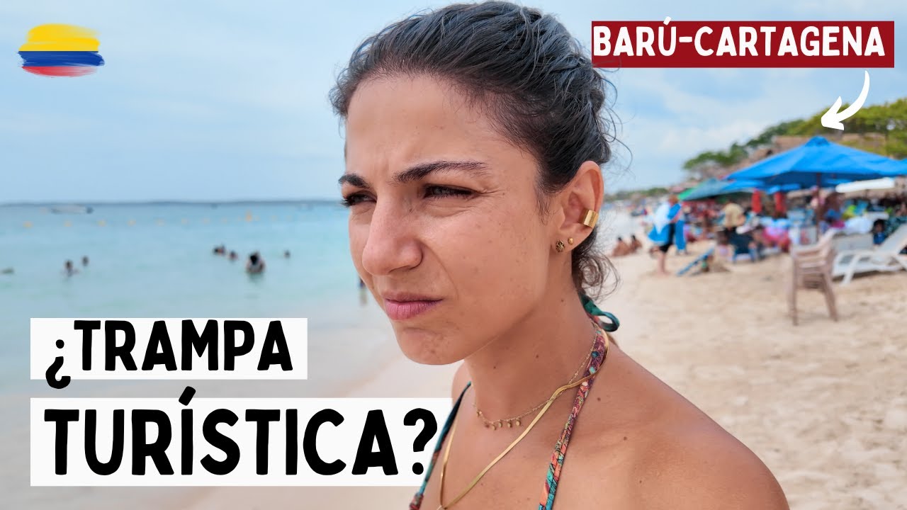🤯LA VERDAD INCÓMODA sobre LA PLAYA MÁS FAMOSA de Colombia - Playa Blanca Barú