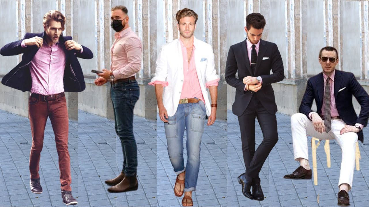 Looks con Camisa Rosada en nuestros Outfits 👊👍
