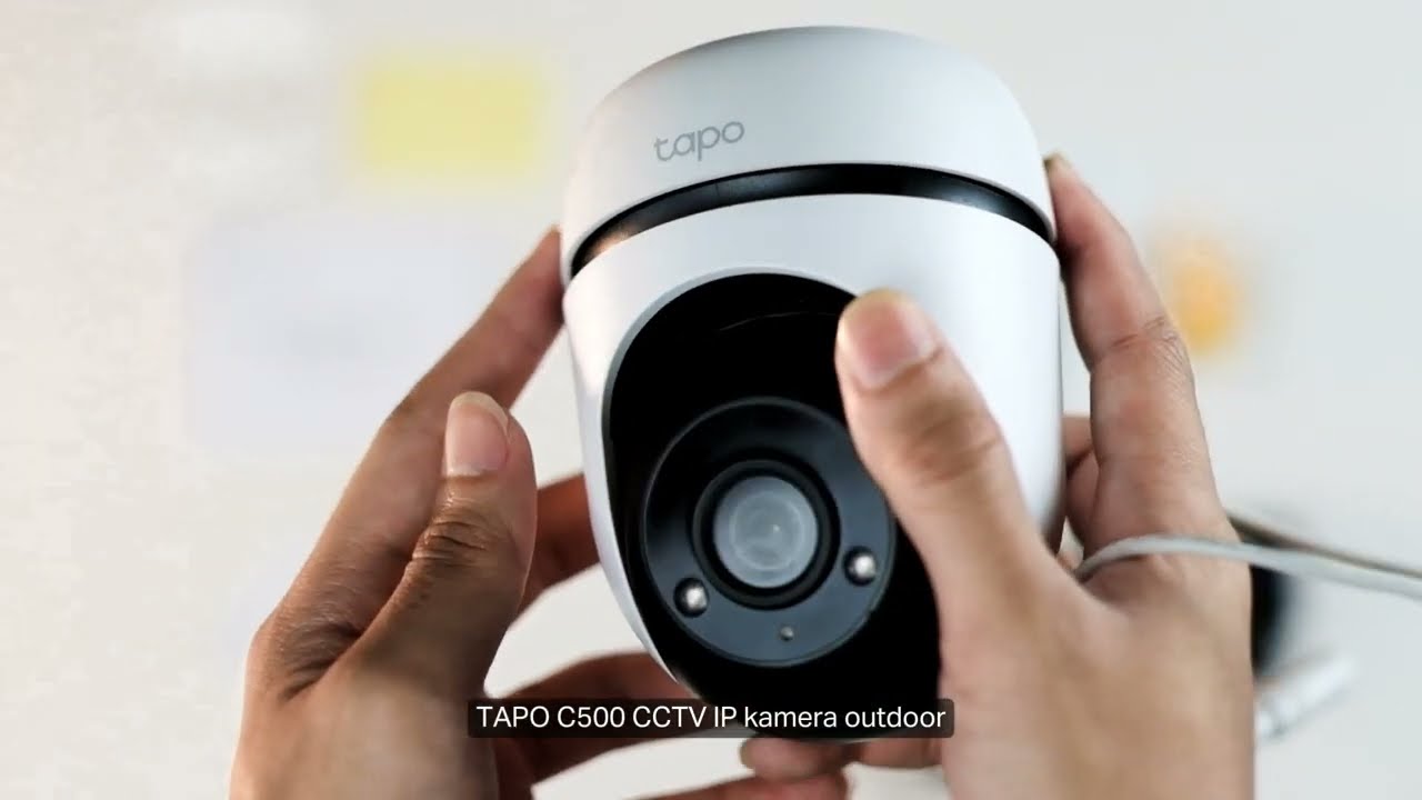 TAPO C500 : CCTV Pan/Tilt Outdoor Anti Air Ajudan Keluarga