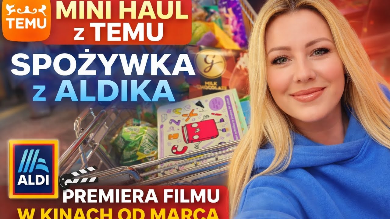 MINI HAUL Z TEMU 🧡 ALDI 🛒💸 🎬 MOCNY FILM W KINACH OD MARCA🫣