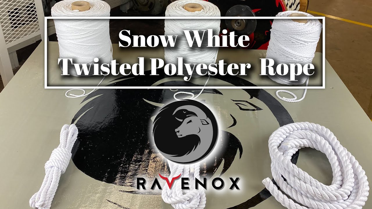 Durable Ravenox Twisted Polyester Ropes: Marine, Outdoor & Heavy-Duty Applications!