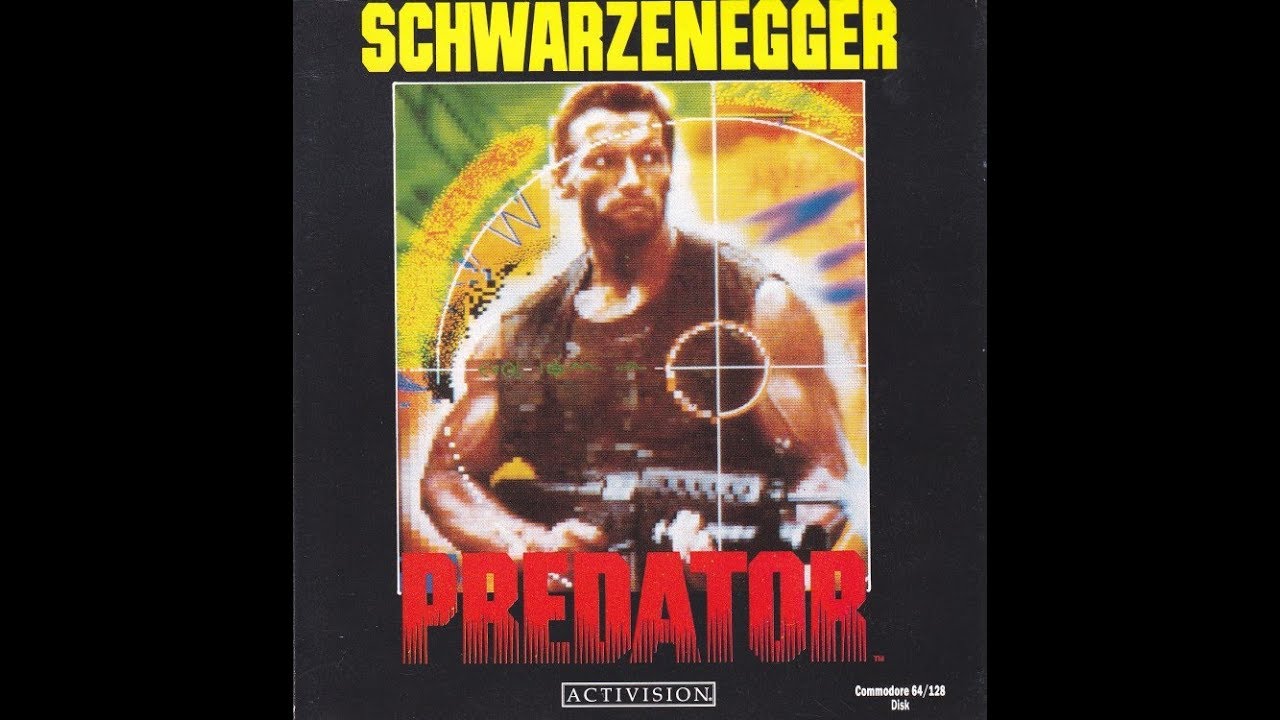 Predator - (1987) - Commodore 64 Cassette C64 (Full Loading & Gameplay)