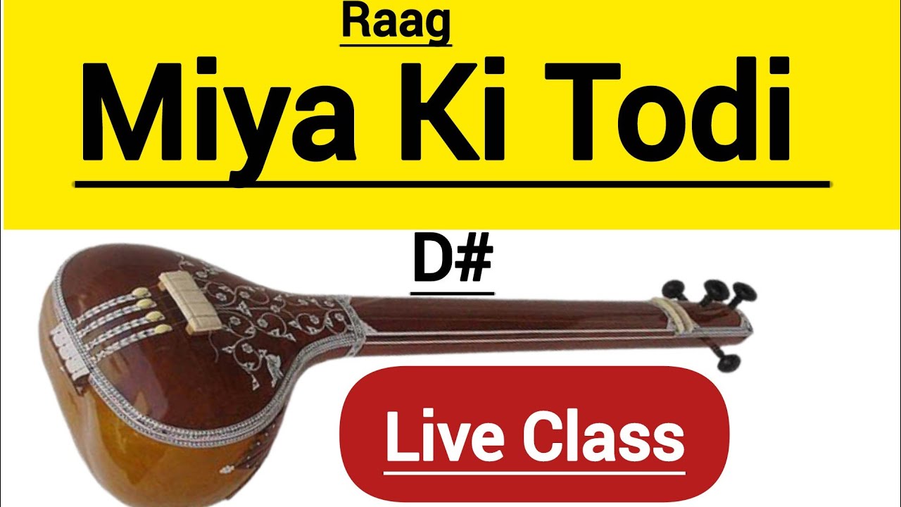 Raag Miya Ki Todi Aalapinee Music Academy राग मियां की तोडी Hindustani Classical Music 