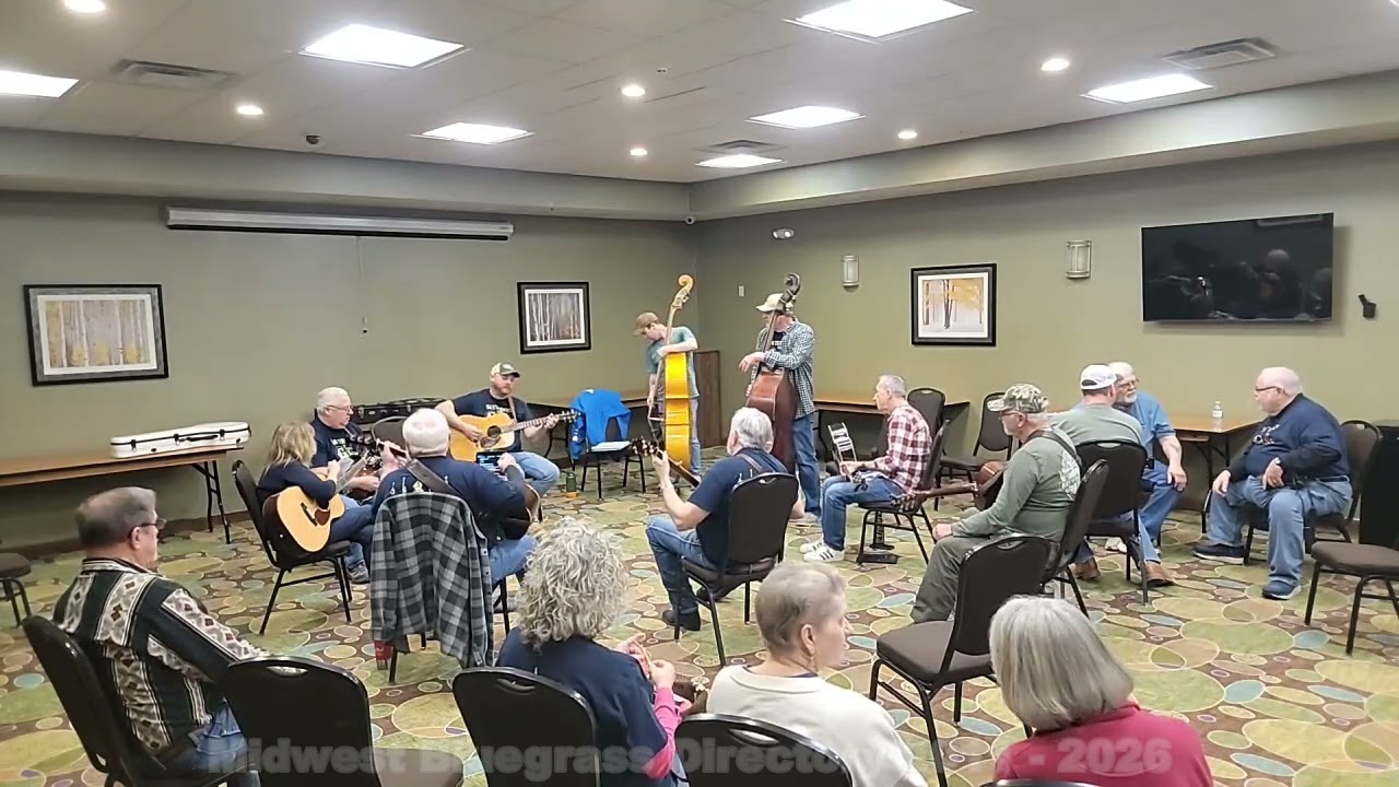 From 2026 Hannibal Mo. Bluegrass Jammers Festival, at the Comfort Inn Hannibal Mo