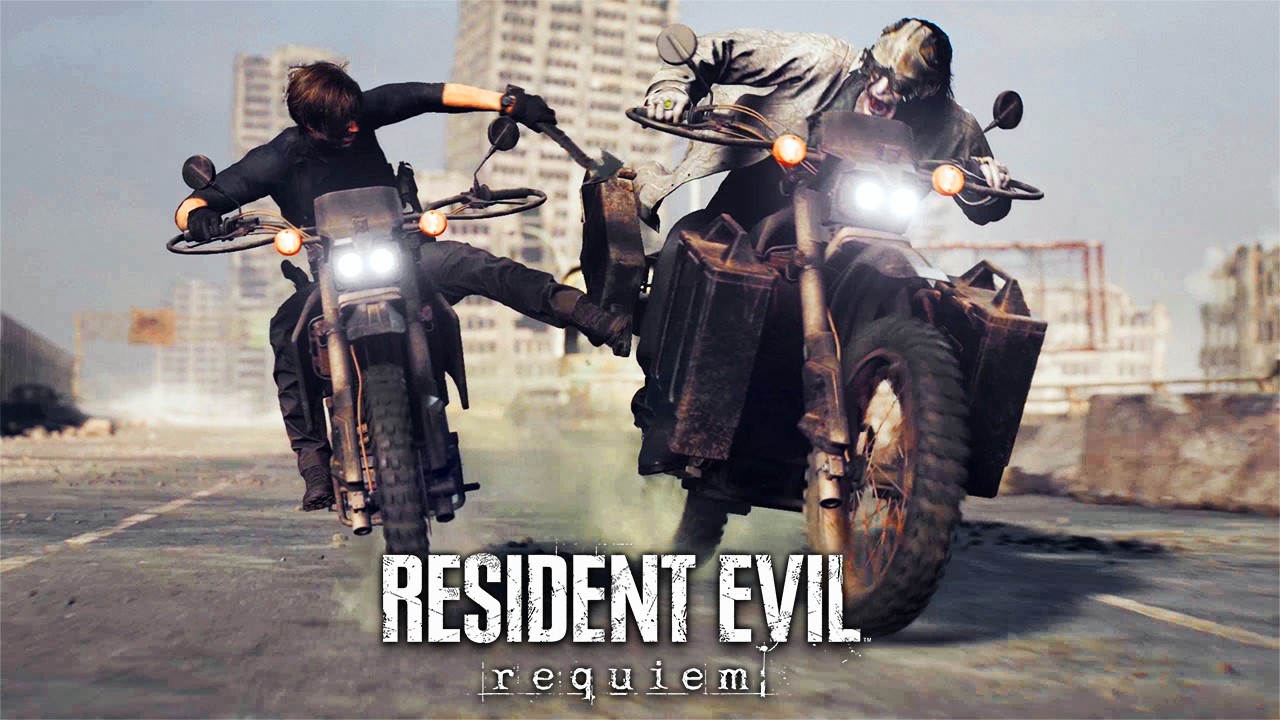RESIDENT EVIL 9 REQUIEM – Leon Vs Victor Gideon (UNCENSORED) Epic Bike Chase Boss Fight 4K 60FPS