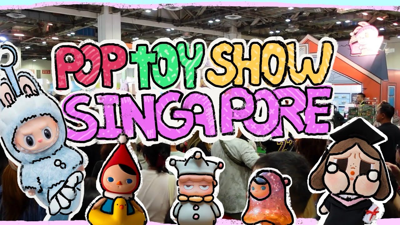 ส่องงาน Pop Toy Singapore 23-25Aug ลาบูบู้เมอไลอ้อนก็มา วุ่นวายแค่ไหนไปดูกั๊บ ❤️ #ลาบูบู้