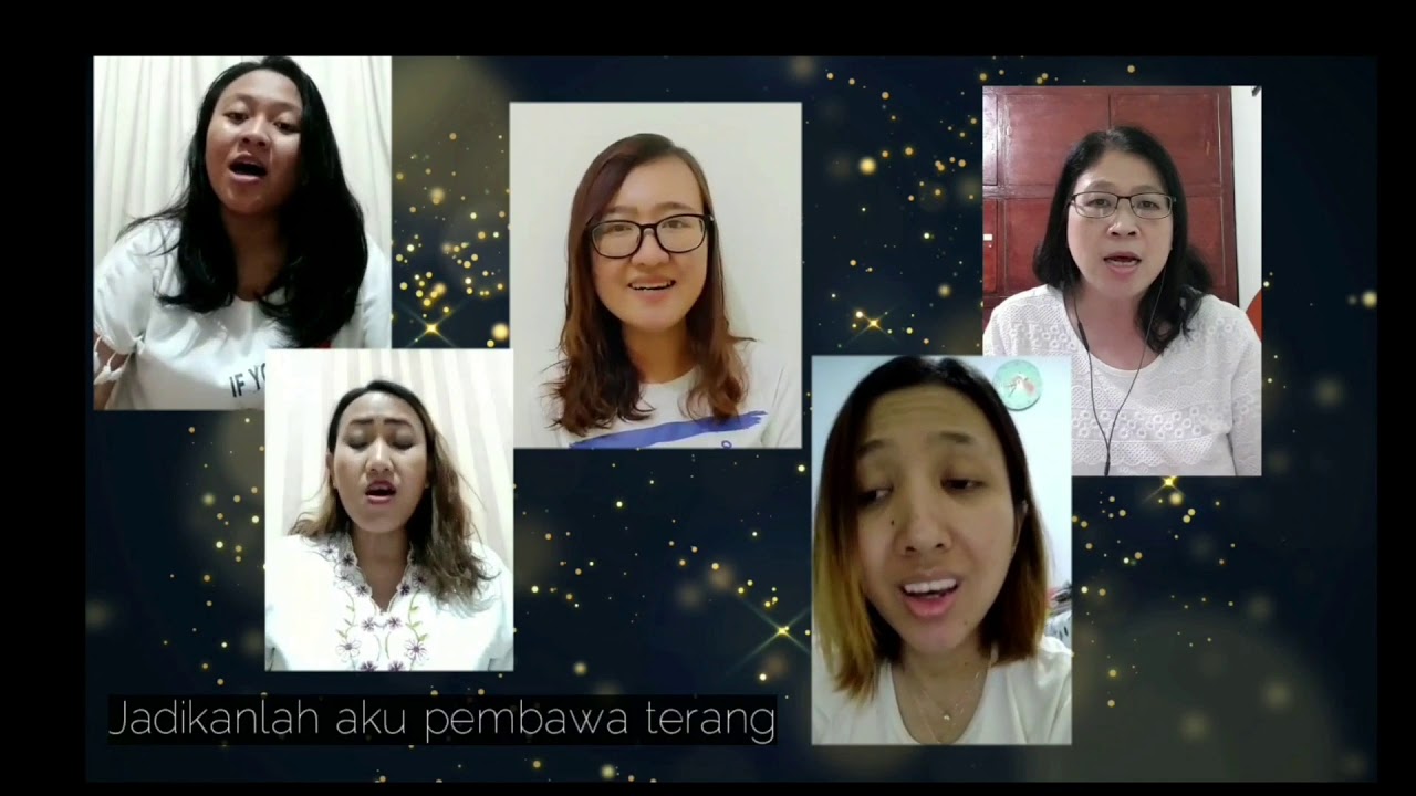 Tuhan Jadikanlah Aku Pembawa Damai -Onggo Lukito- VC Ignas Choir Bersama Mgr. Adrianus Sunarko OFM.