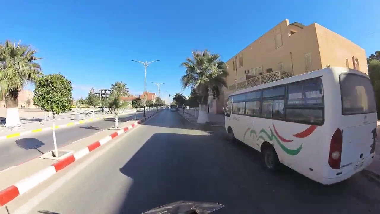 From Ain Sefra, through Naama to Tlemcen