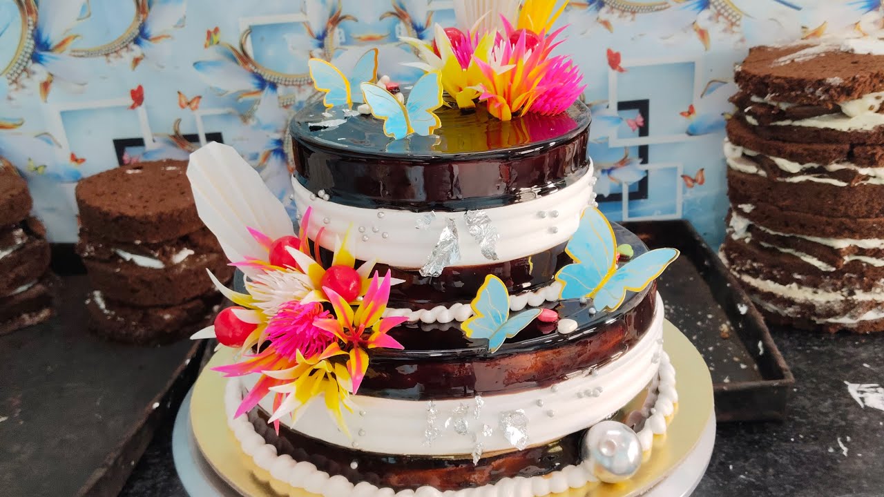 3paund cake live chocolate #chocolete #cake #live