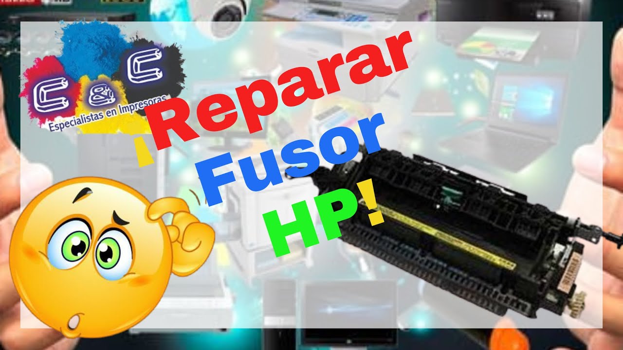 Como Reparar Fusor HP.. Impresora Laser
