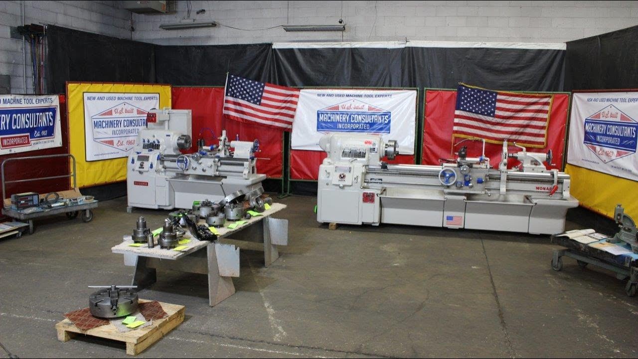 Monarch Toolroom Lathe Demo's, 2 lathes @ same time with Tooling & Accessories for Monarch Lathes