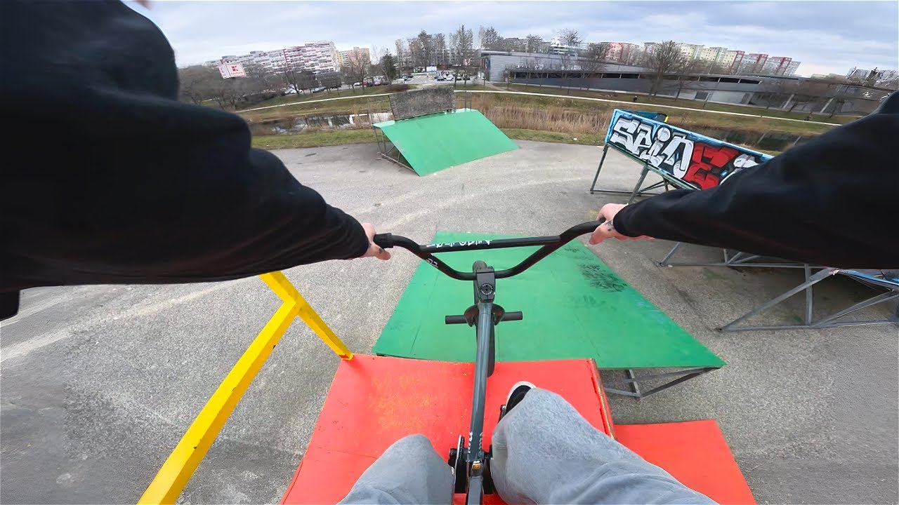 5 SKATEPARKS, 5 HOURS, 1 BIG CITY / BRATISLAVA POV BMX RIDING