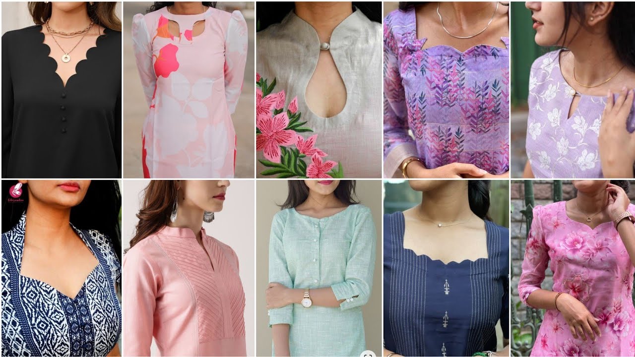 Kurti Neck Designs 2025 / Beautiful And Stylish Neck Designs Ideas / Galay ky Designs