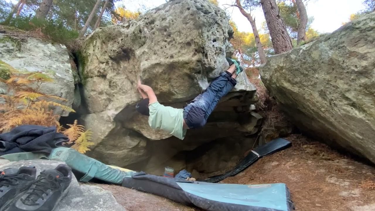 Privilège Sublimé - 7b Rocher de la Salamandre (Fontainebleau)